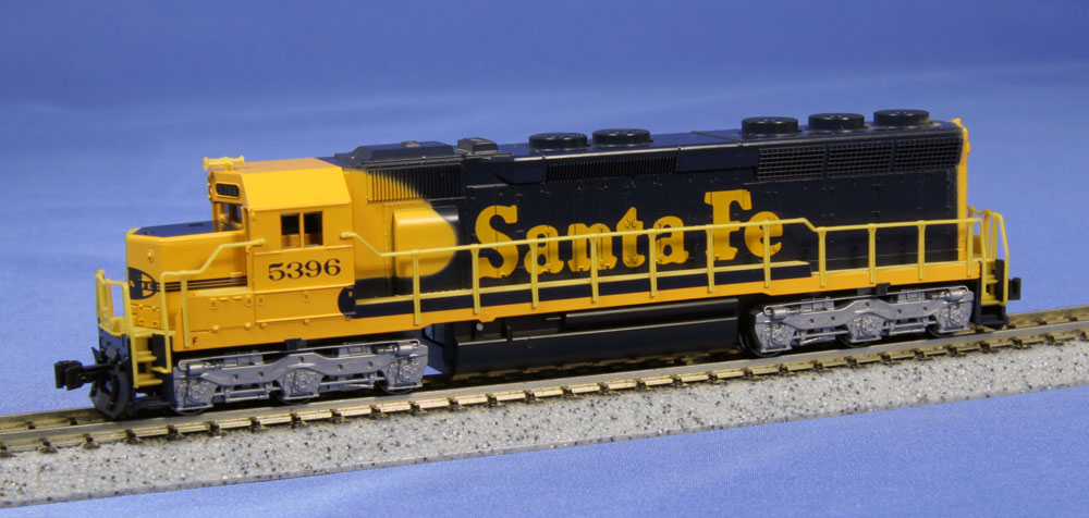 AT&SF - Diesel - SD-45, Low Hood w/DB, Warbonnet - Kato 176-3129